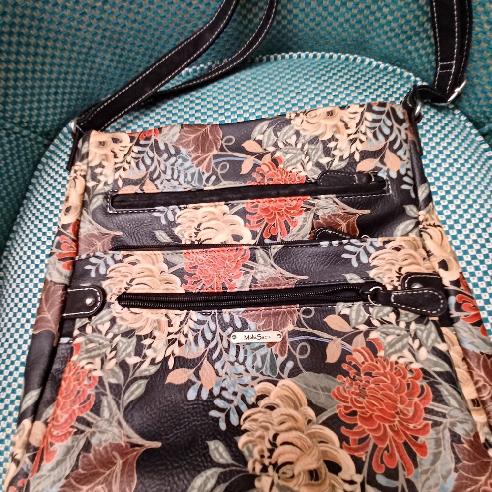 MultiSac Floral Crossbody Bag